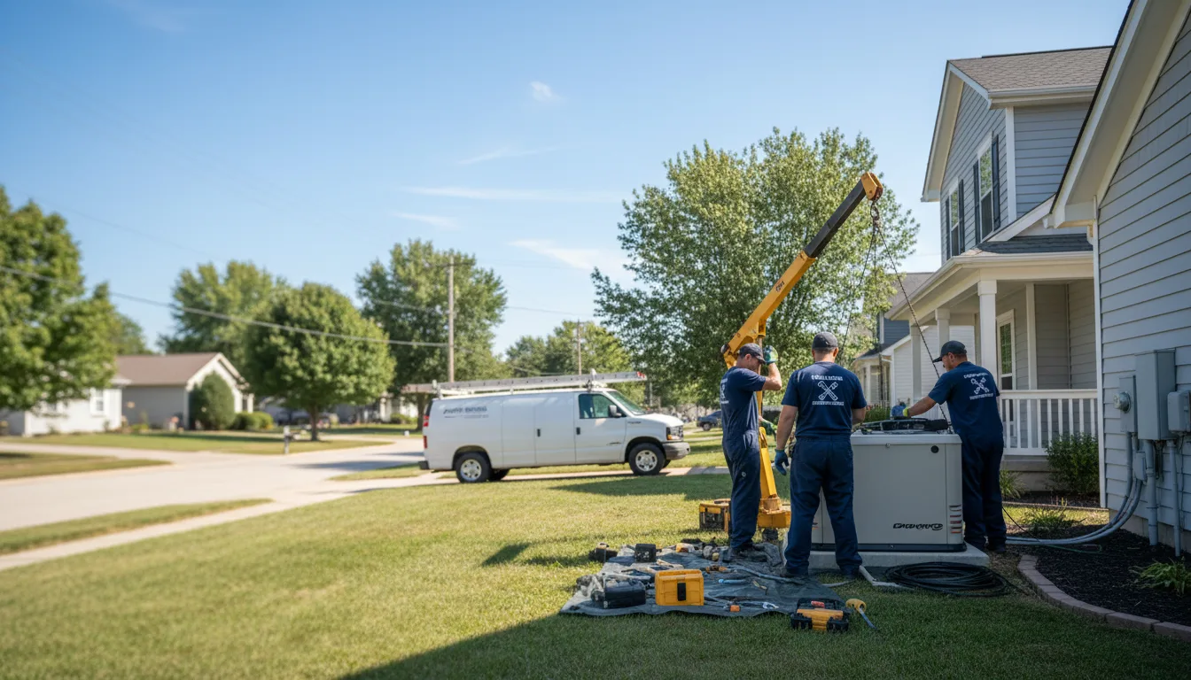 Generator Installation in Rudolph, OH near me
